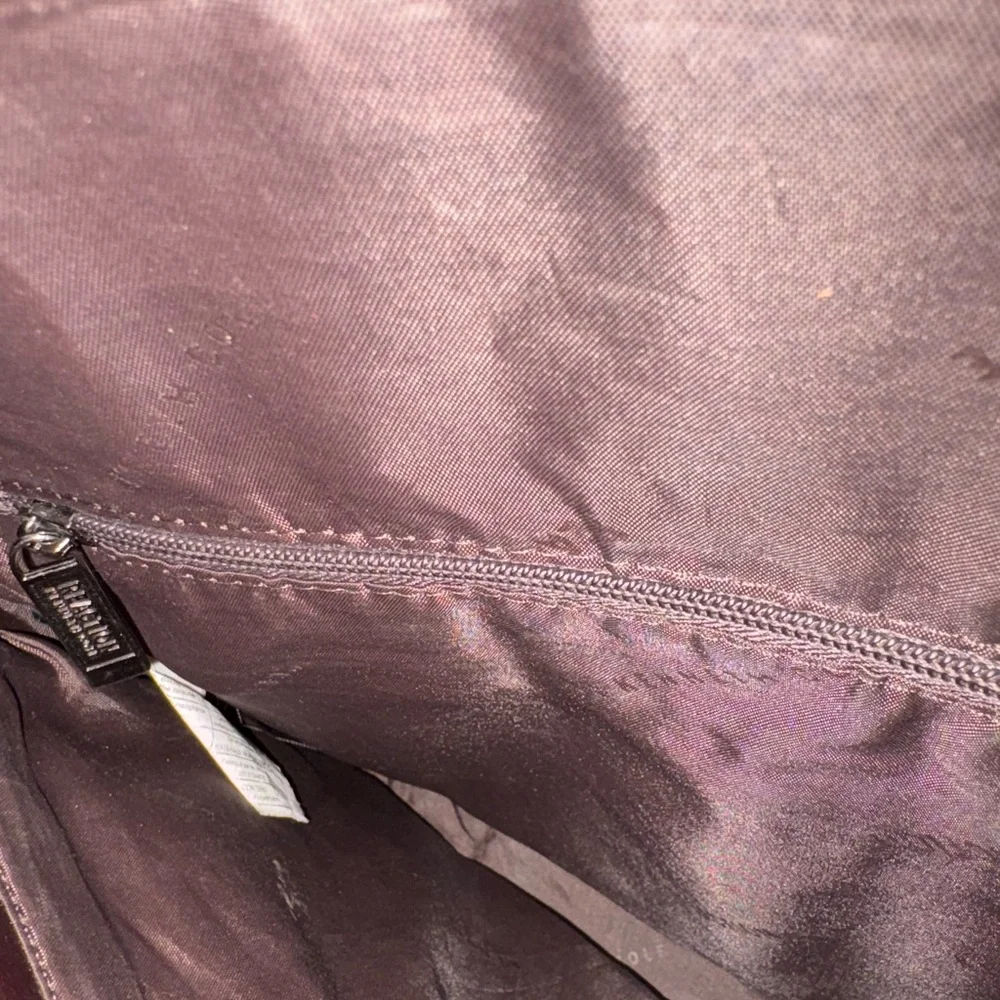Kenneth Cole Reaction Dark Brown Leather Laptop Bag